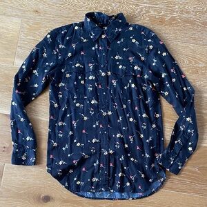 Ralph Lauren Black Floral Women’s Shirt